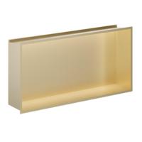 Crosswater Douche Nis - 61x30.5cm - LED-lichtstrip - geborsteld messing NI305610LF