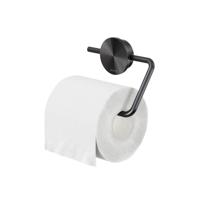 Toiletrolhouder Geesa Opal | Zonder klep | Zwart metaal geborsteld