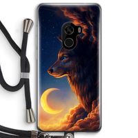 Night Guardian: Xiaomi Mi Mix 2 Transparant Hoesje met koord