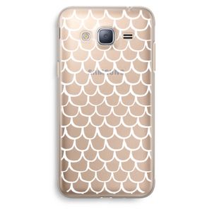 Dakpannetjes: Samsung Galaxy J3 (2016) Transparant Hoesje