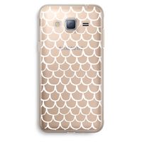 Dakpannetjes: Samsung Galaxy J3 (2016) Transparant Hoesje