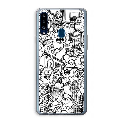 Vexx City #2: Samsung Galaxy A20s Transparant Hoesje