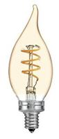 Nordlux LED tipkaars E14 3-21W 2200K filament spiraal gold dimbaar - 2760020