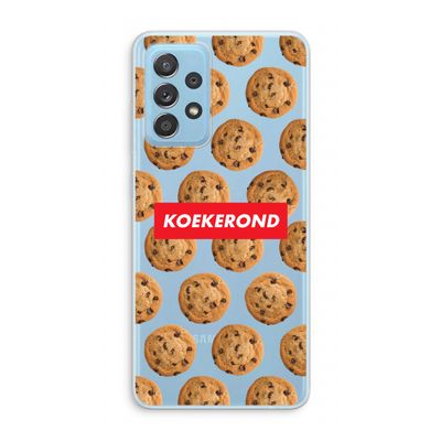 Koekerond: Samsung Galaxy A73 Transparant Hoesje
