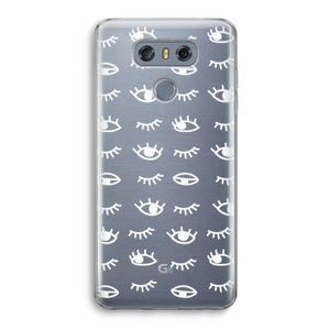 Eye pattern #3: LG G6 Transparant Hoesje