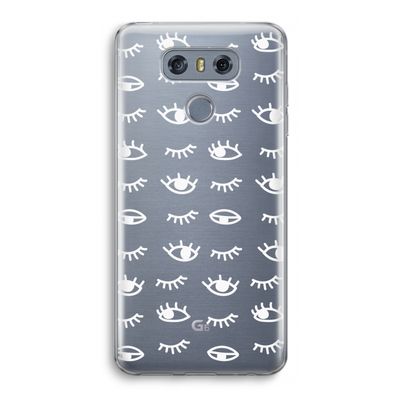 Eye pattern #3: LG G6 Transparant Hoesje