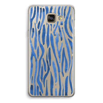 Blauwe nerven: Samsung Galaxy A5 (2016) Transparant Hoesje