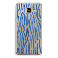 Blauwe nerven: Samsung Galaxy A5 (2016) Transparant Hoesje