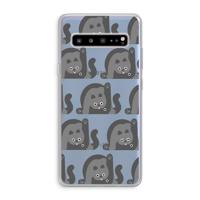 Cats: Samsung Galaxy S10 5G Transparant Hoesje