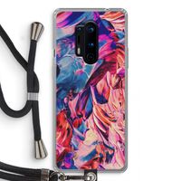 Pink Orchard: OnePlus 8 Pro Transparant Hoesje met koord