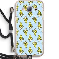 Bananas: Samsung Galaxy J3 (2016) Transparant Hoesje met koord