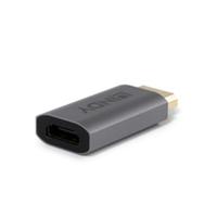 Adapter DisplayPort naar HDMI LINDY 8K60 ACTIVE Grijs