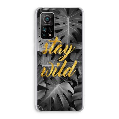 Stay wild: Xiaomi Mi 10T 5G Transparant Hoesje