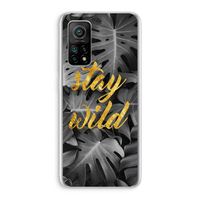 Stay wild: Xiaomi Mi 10T 5G Transparant Hoesje