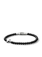 David Yurman bracelet en argent sterling Spiritual Beads Cross Station serti d'onyx - Noir - thumbnail