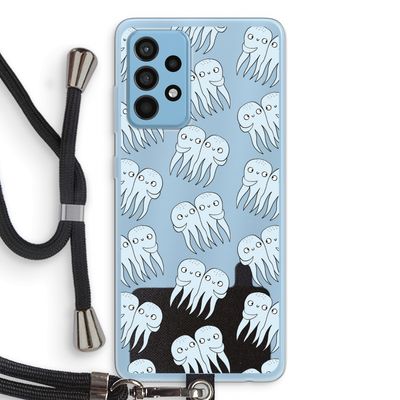 Octopussen: Samsung Galaxy A52 Transparant Hoesje met koord