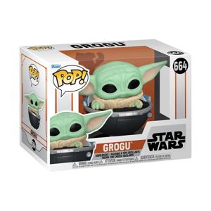 Funko Pop! Star Wars: The Mandalorian - Grogu in Hovering Pram speelfiguur