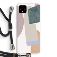 Lindo: Pixel 4 XL Transparant Hoesje met koord