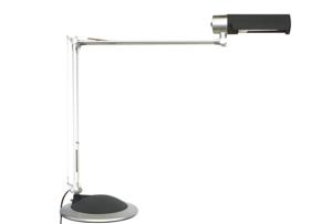 Maul MAULoffice 8215095 Bureaulamp Spaarlamp E27 20 W Zilver, Zwart