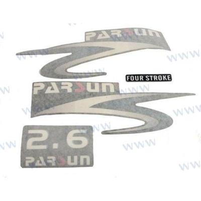 Parsun PAF2.6-07000000 - TOP COWLING STICKER FOR 2.6HP