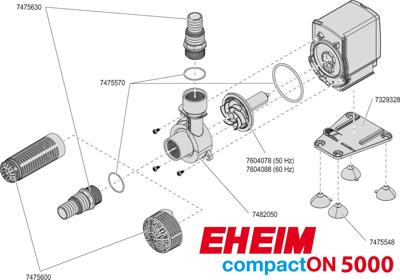 Eheim pomp CompactON 5000 - Gebr de boon