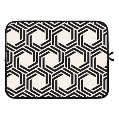 Geometrisch patroon: Laptop sleeve 15 inch