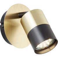 Brilliant Maribel 81010/78 Wandspot GU10 3.5 W LED Messing (geborsteld), Zwart - thumbnail