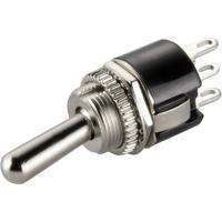 TRU COMPONENTS 1587683 TC-R13-37C-05 Tuimelschakelaar 250 V/AC 3 A 1x aan/aan Continu 1 stuk(s) - thumbnail