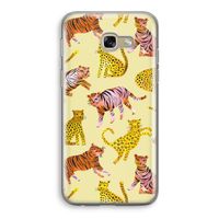Cute Tigers and Leopards: Samsung Galaxy A5 (2017) Transparant Hoesje