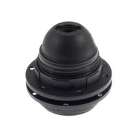 E27 lamphouder Bakeliet E27 fitting met schroefdraad zwart 40mm