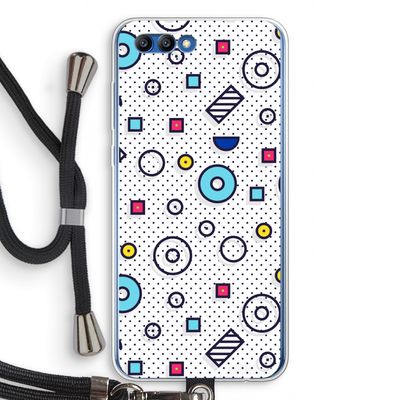 8-bit N°9: Honor 10 Transparant Hoesje met koord