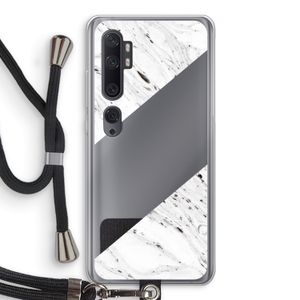 Biggest stripe: Xiaomi Mi Note 10 Pro Transparant Hoesje met koord