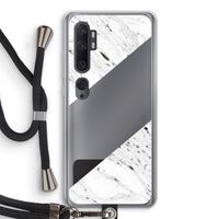Biggest stripe: Xiaomi Mi Note 10 Pro Transparant Hoesje met koord