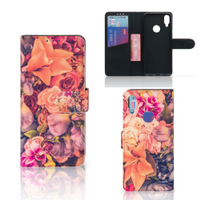 Xiaomi Redmi Note 7 Hoesje Bosje Bloemen - thumbnail