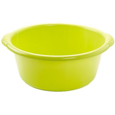 Plasticforte afwasbak teil - Set van 2x stuks - kunststof - rond - 10 liter - groen - Afmetingen 40 Plasticforte afwasbak teil - Set van 2x stuks - kunststof - rond - 10 liter - groen - Afmetingen 40