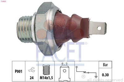 Oliedruksensor 70023