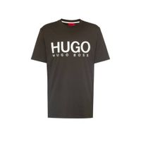 HUGO T-shirt Dolive212 met logo donkergroen - thumbnail