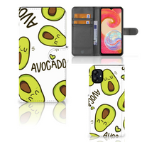 Samsung Galaxy A04e Leuk Hoesje Avocado Singing - thumbnail