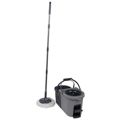 Vloermop set met emmer / wringer - 820 ml - dweil met wringer - vloermop Vloermop set met emmer / wringer - 820 ml - dweil met wringer - vloermop