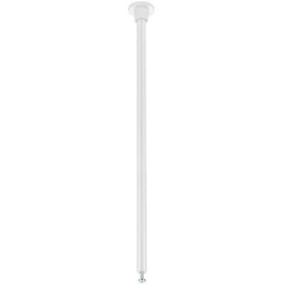 Spanningsrail Ophangset - 2 Stuks - Trion Dual - 25cm - Mat Wit - Rond - Aluminium