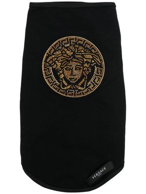 Versace t-shirt pour chien Medusa - Noir