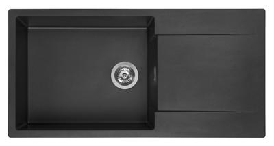 Reginox Amsterdam 540 black silvery spoelbak