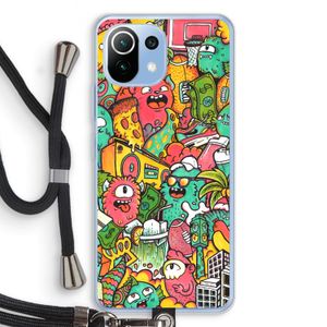 Vexx City: Xiaomi Mi 11 Lite Transparant Hoesje met koord