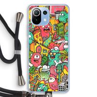 Vexx City: Xiaomi Mi 11 Lite Transparant Hoesje met koord