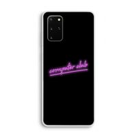 Vice Black: Samsung Galaxy S20 Plus Transparant Hoesje
