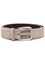 Moorer ceinture texturée à boucle - Tons neutres