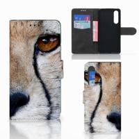 Huawei P30 | Telefoonhoesje | Met pasjeshouder | Cheetah