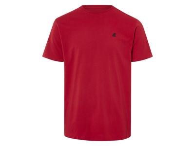 LIVERGY Heren T-shirt (Rood, XL)