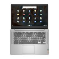 Lenovo IdeaPad 3 Chrome MT8183 Chromebook 35,6 cm (14") Full HD MediaTek 8 GB LPDDR4x-SDRAM 128 GB eMMC Wi-Fi 5 (802.11ac) ChromeOS Grijs