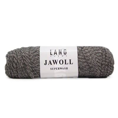 Lang Yarns Jawoll 124 Grijs/bruin mouliné Lang Yarns Jawoll 124 Grijs/bruin mouliné